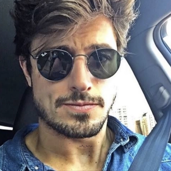 RayBan (Store Display) Round Metal All Black RB3447 - Picture 11 of 14